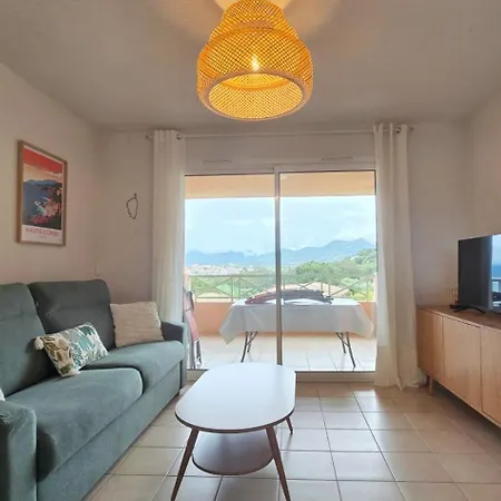 شقة T3 Avec Vue Panoramique Sur La Mer, Terrasse, Piscine Et A Seulement 300m De La De La Roya سانت فلوران