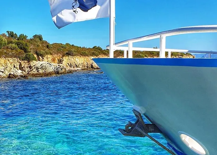 T3 Avec Vue Panoramique Sur La Mer, Terrasse, Piscine Et A Seulement 300m De La De La Roya Apartmán Saint-Florent (Corsica)