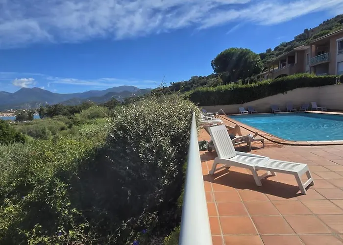 T3 Avec Vue Panoramique Sur La Mer, Terrasse, Piscine Et A Seulement 300m De La De La Roya 公寓